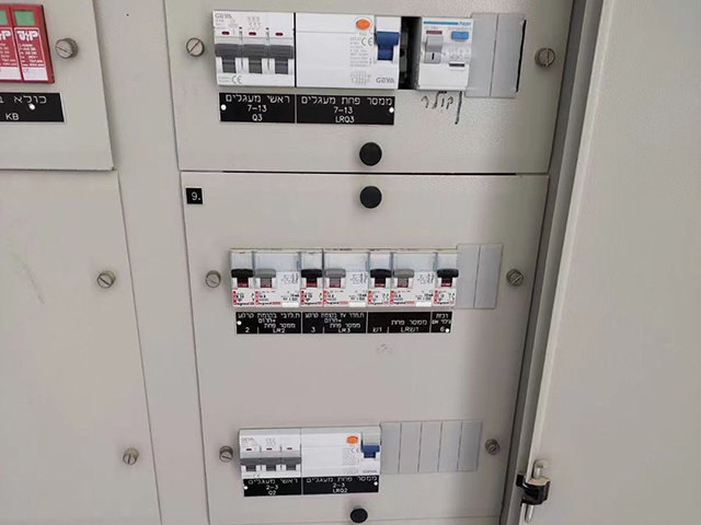 格亞電氣產(chǎn)品應(yīng)用案例：以色列電氣配電柜項(xiàng)目