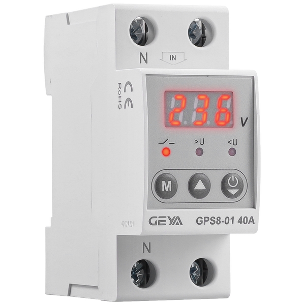 GPS8-01自復位數顯電壓保護器